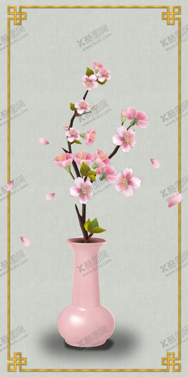 编号：28724907010056482699【酷图网】源文件下载-花开富贵