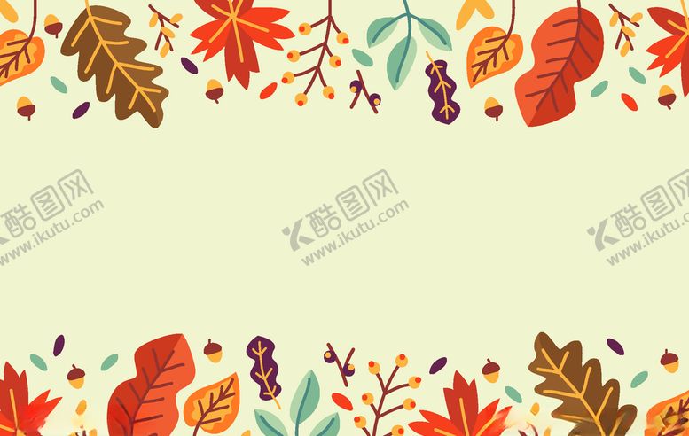 编号：30957310301155213478【酷图网】源文件下载-叶子背景