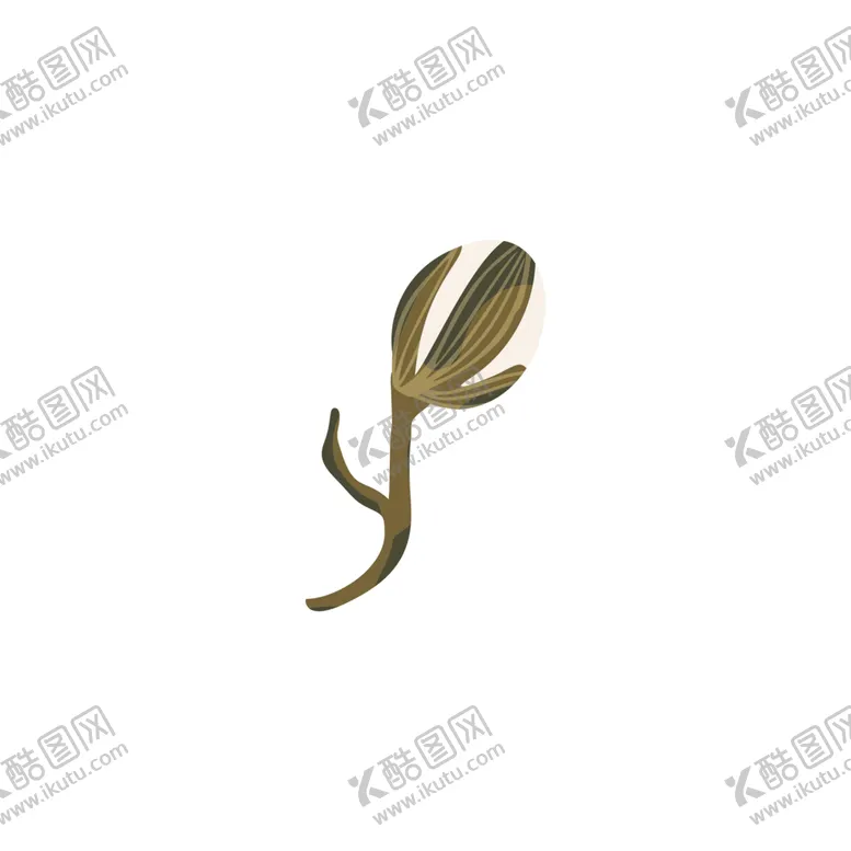 编号：16132706251822253564【酷图网】源文件下载-森系花枝