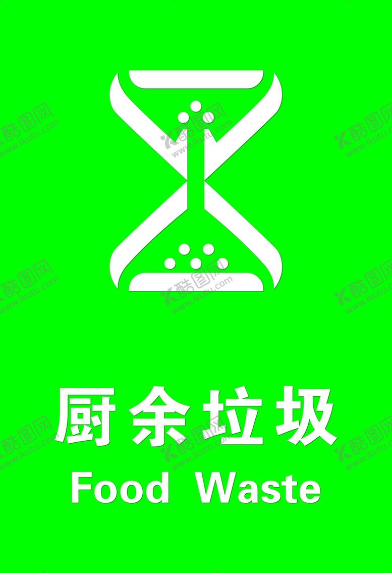 编号：59296602200806499393【酷图网】源文件下载-垃圾分类标识贴