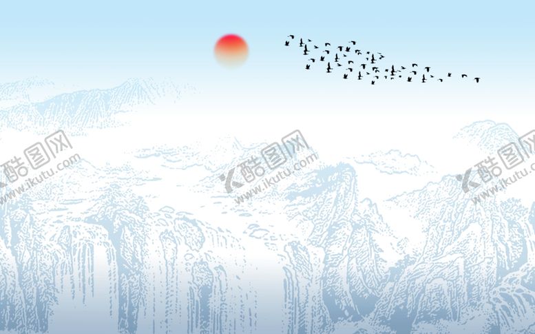 编号：73211410250515008888【酷图网】源文件下载-水墨山水