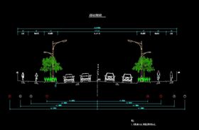 道路标准横断面图