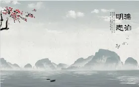 客厅背景墙画现代卧室壁画