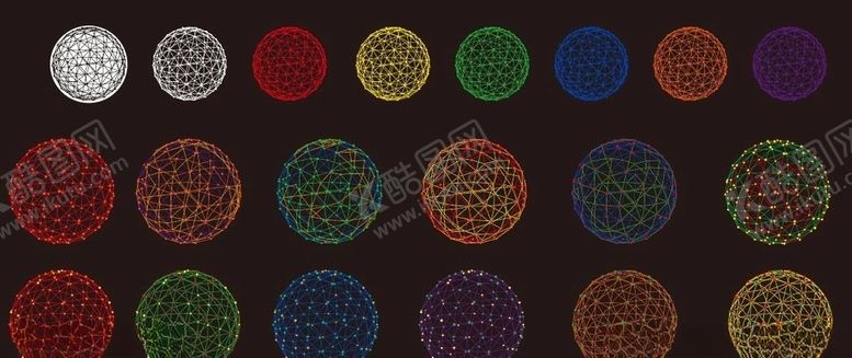 编号：47160309242252127793【酷图网】源文件下载-星球线条