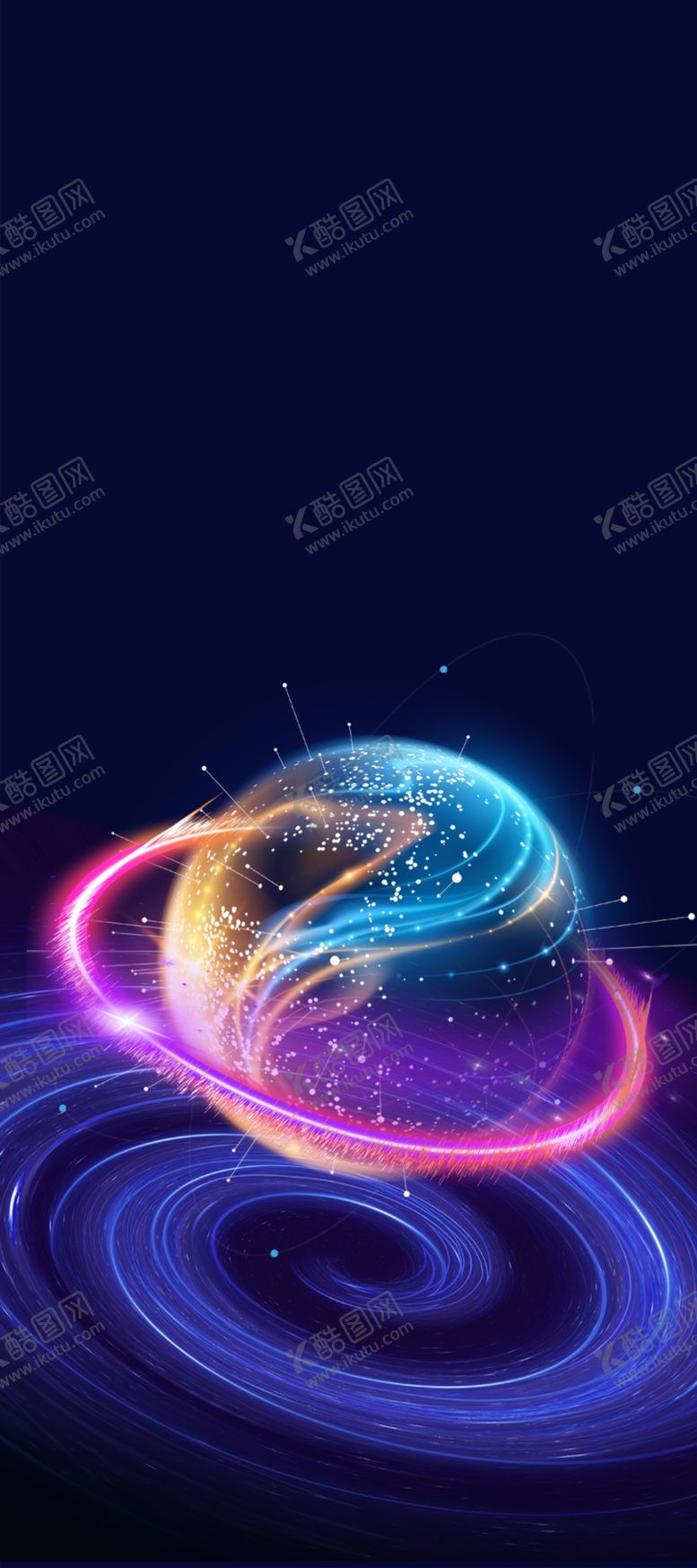 编号：45751306160010579474【酷图网】源文件下载-科技背景