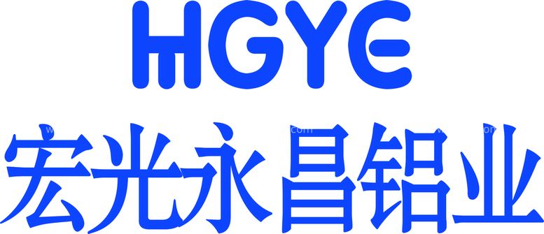 编号：84739310180004531805【酷图网】源文件下载-宏光永昌铝业logo标志