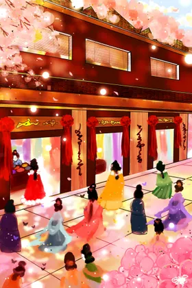 国潮海报设计图片插画手绘复古
