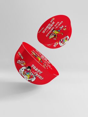 方便面盒包装样机