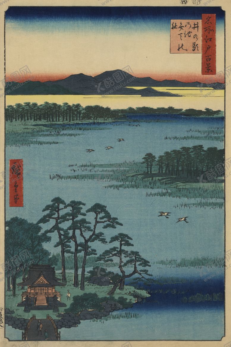 编号：83478305121638384845【酷图网】源文件下载-日本风景浮世绘