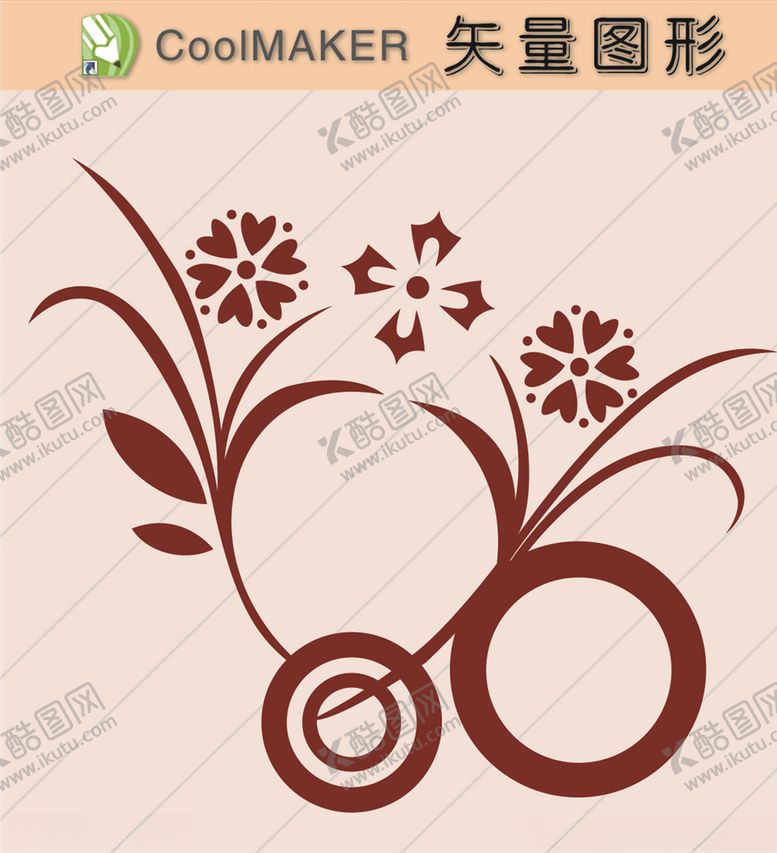 编号：13114910080620346531【酷图网】源文件下载-花草剪纸花草壁纸简洁手绘