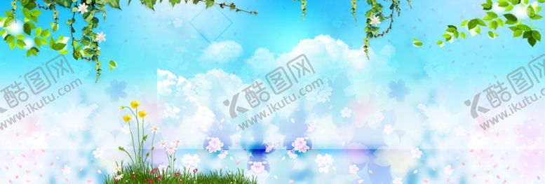 编号：64589606251522422035【酷图网】源文件下载-春天海报