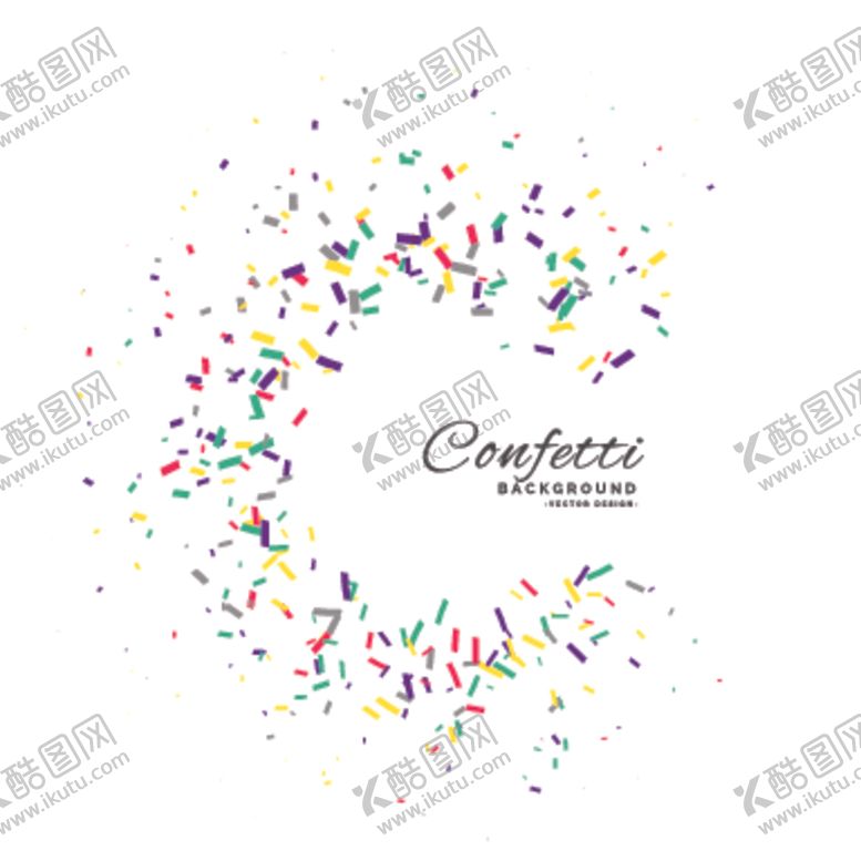 编号：82604910030736233701【酷图网】源文件下载-彩色碎纸