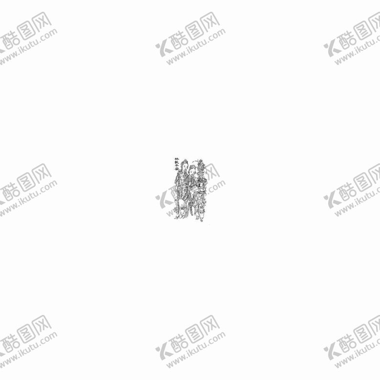 编号：07591809220335494659【酷图网】源文件下载-竹报平安古典人物