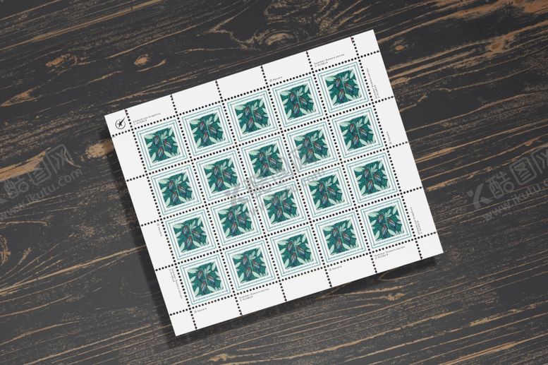 编号：60341009231539095340【酷图网】源文件下载-邮票展示效果图样机