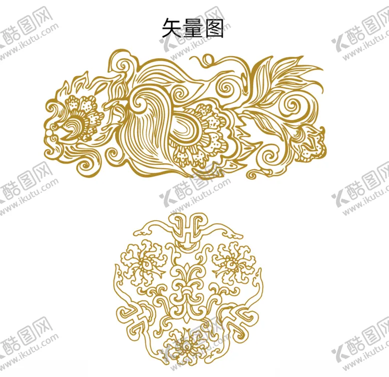 编号：14265206232057352119【酷图网】源文件下载-传统图案底纹