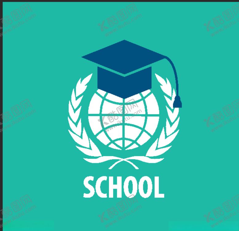 编号：52121609202101071500【酷图网】源文件下载-学校logo
