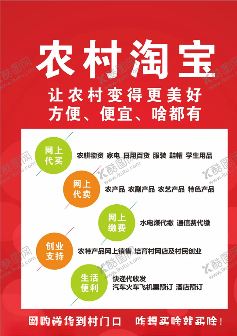 编号：56300604201223599153【酷图网】源文件下载-农村淘宝海报素材