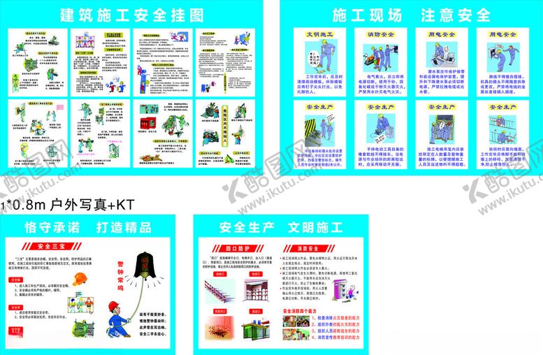 编号：57869309211905275690【酷图网】源文件下载-施工安全挂图