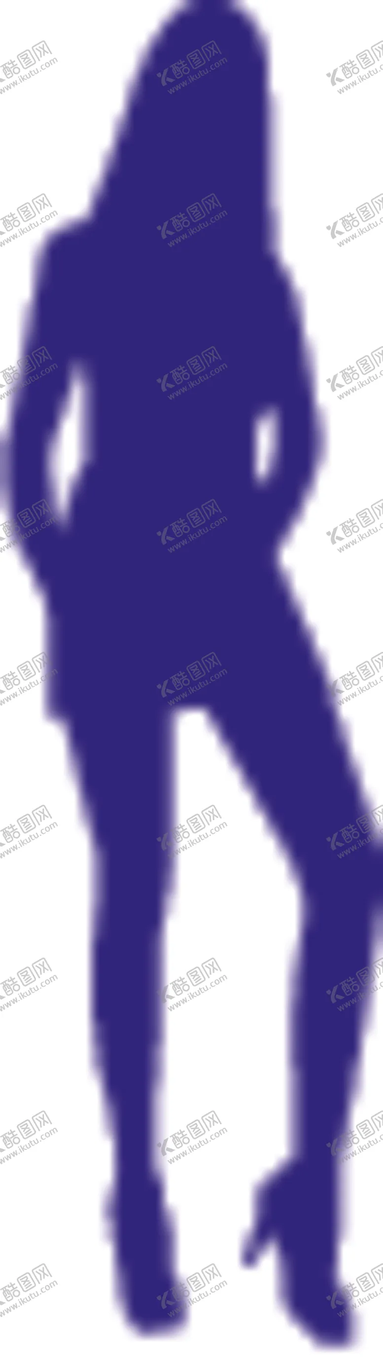 编号：25408904201014352441【酷图网】源文件下载-时尚美女剪影