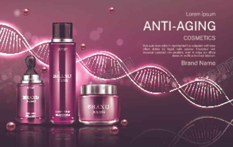编号：30952310030835343399【酷图网】源文件下载-化妆品护肤品香水美容广告