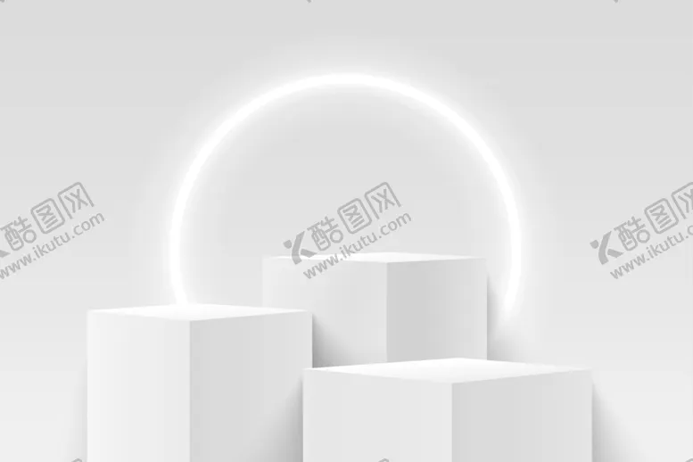 编号：70962109201913502780【酷图网】源文件下载-白色产品展台背景