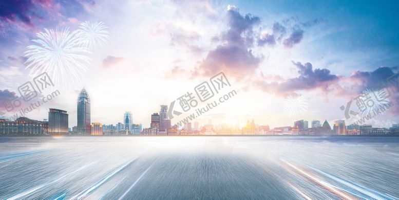 编号：64981202081717306661【酷图网】源文件下载-道路合成展板