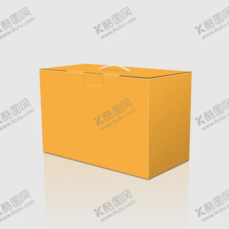 编号：38175209172016488653【酷图网】源文件下载-提手纸箱样机