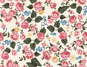 数码印花玫瑰花大牌