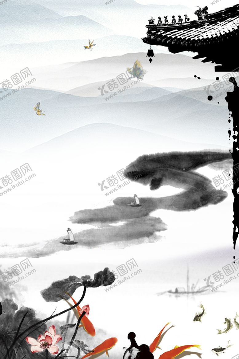 编号：24358610090505306857【酷图网】源文件下载-中国风背景
