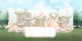 婚礼舞台效果图