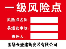 一级风险点