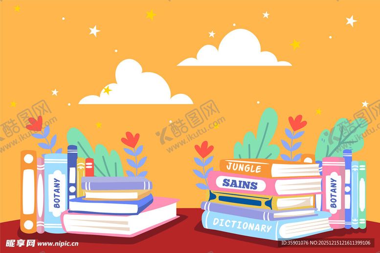 编号：59982512221218425087【酷图网】源文件下载-书海插图