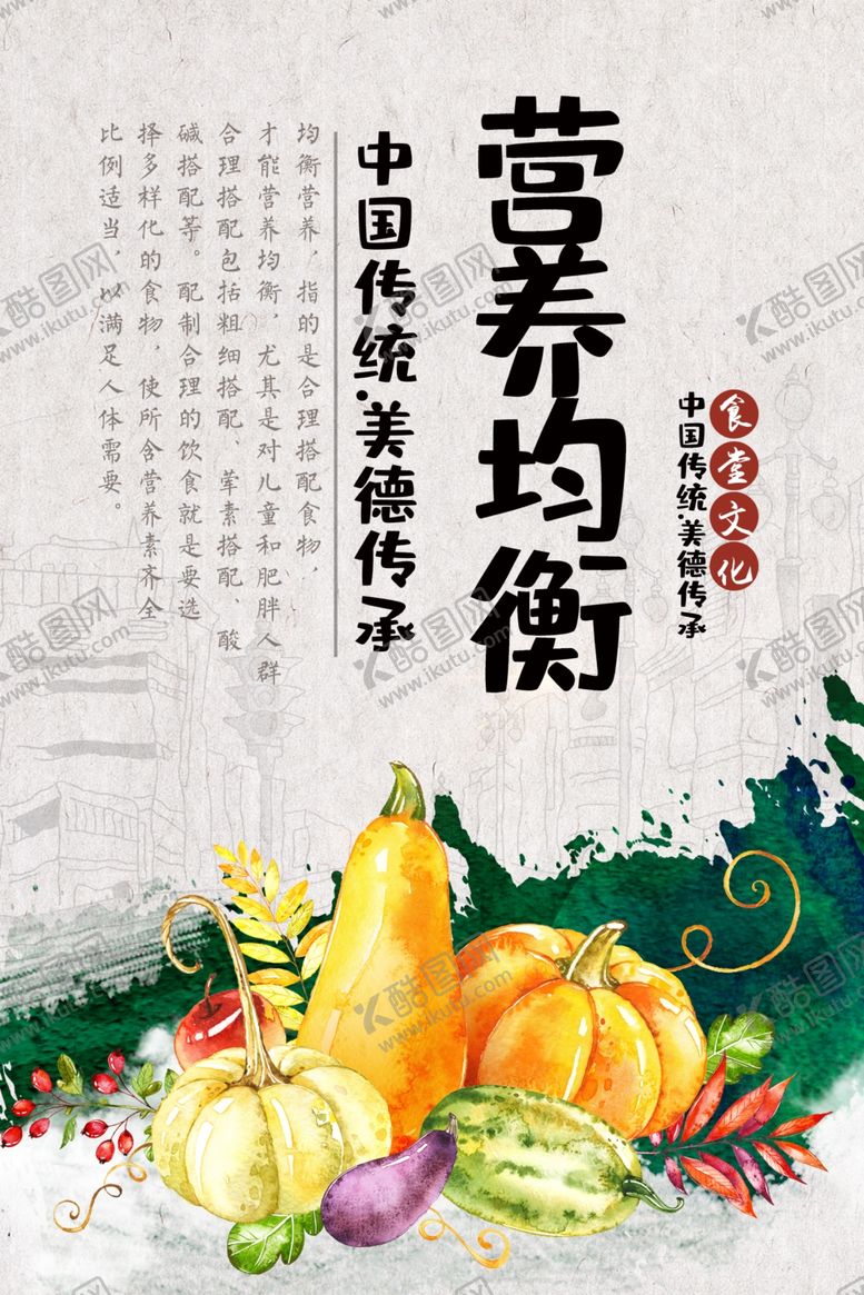 食堂文化墙标语宣传餐厅挂画标语展板