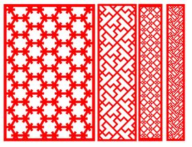 雕刻花纹镂空花纹