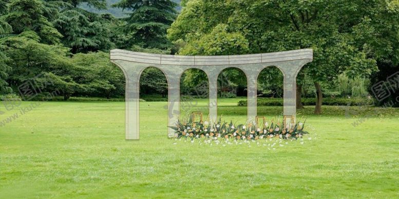 编号：28178109192326398521【酷图网】源文件下载-森系高端几何婚礼