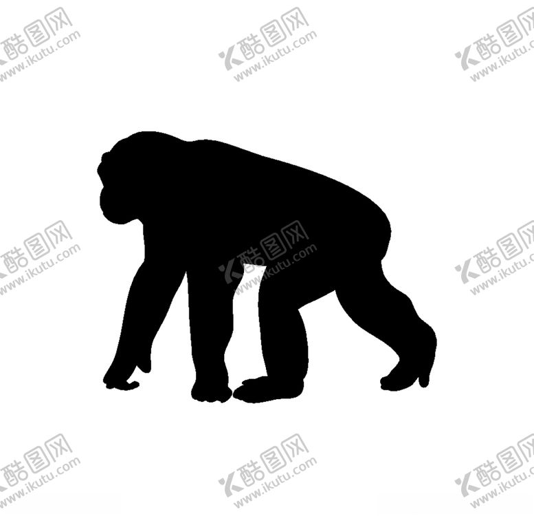 编号：62866309130205299182【酷图网】源文件下载-动物剪影