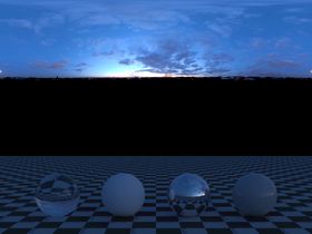 C4D天空贴图HDR贴图