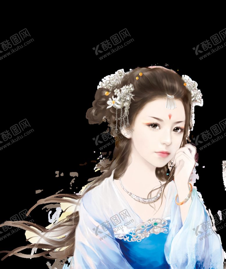 编号：91461210242245568725【酷图网】源文件下载-古风美女  