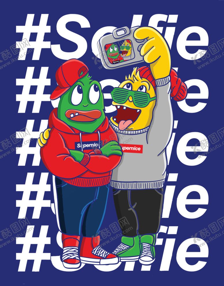 编号：98387509282323501230【酷图网】源文件下载-卡通印花