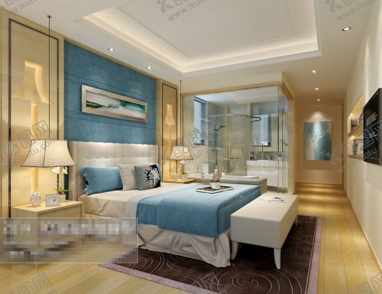 编号：33555310121747234827【酷图网】源文件下载-卧室效果图