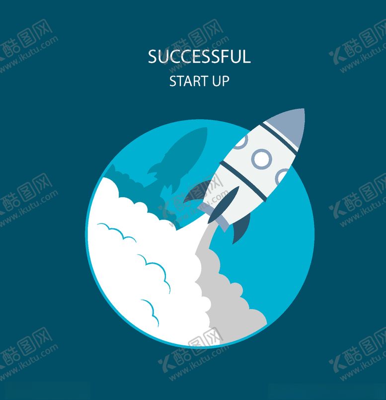 编号：30613810061244391023【酷图网】源文件下载-矢量火箭