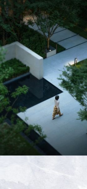 地产园林景观价值点海报