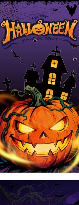 节日海报商业海报万圣节海报