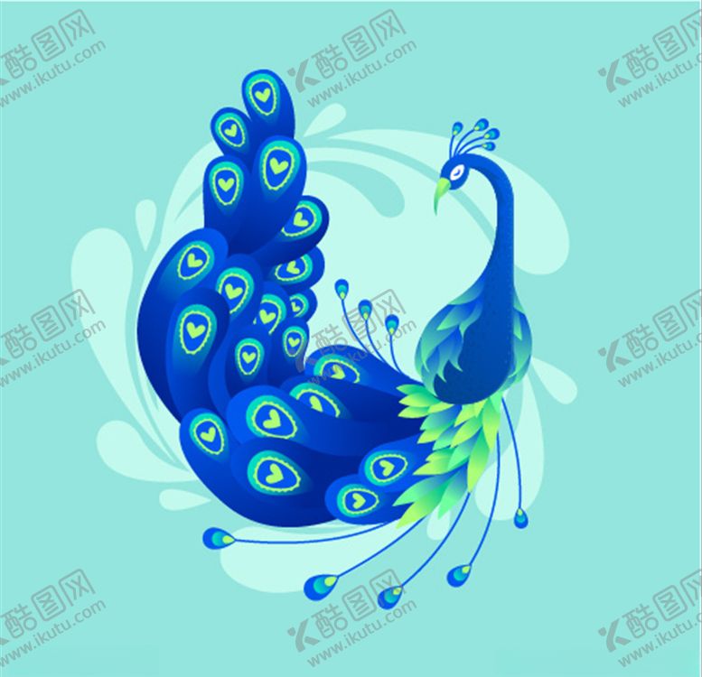 编号：97231505030452083461【酷图网】源文件下载-孔雀