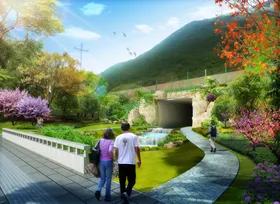 道路市政效果图
