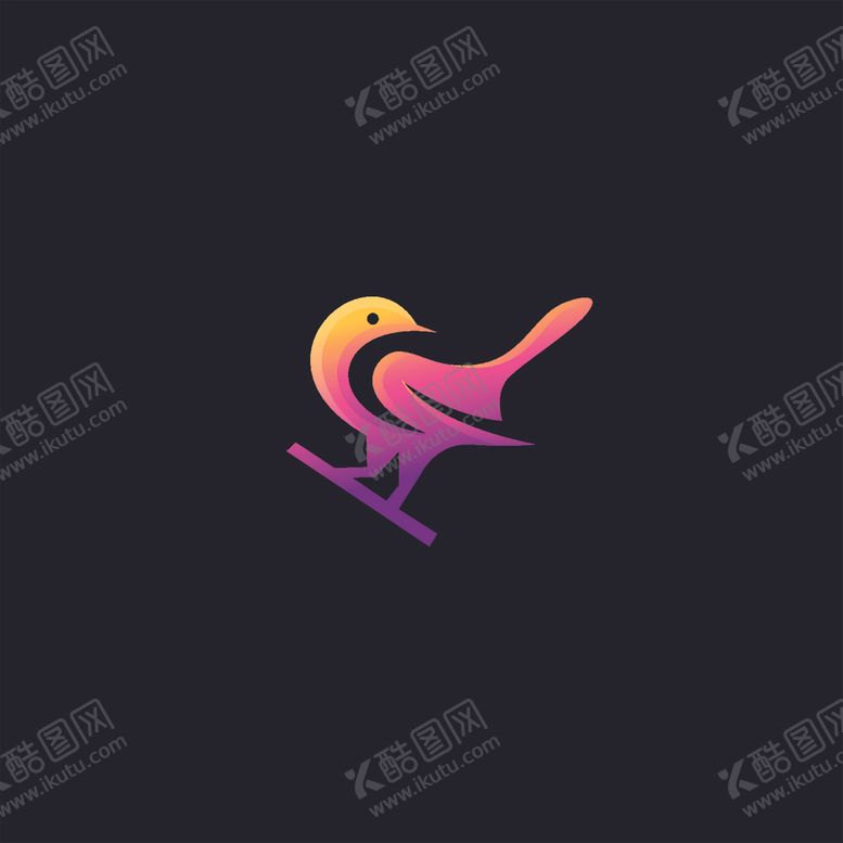 编号：36223210241545099182【酷图网】源文件下载-禽类LOGO标志
