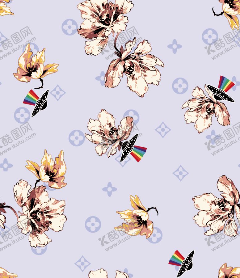 编号：14108510281334382524【酷图网】源文件下载-设计大牌图案字母抽象