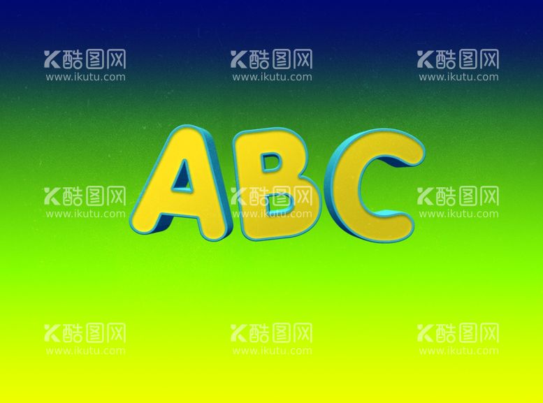 编号：61729212051921507340【酷图网】源文件下载-3D立体字