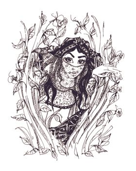 女性插画