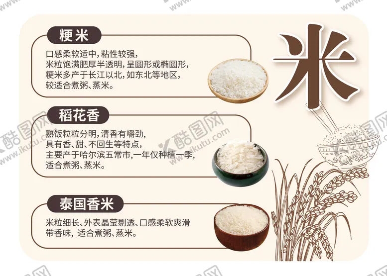 编号：76313511202304129340【酷图网】源文件下载-跳跳卡A4大米
